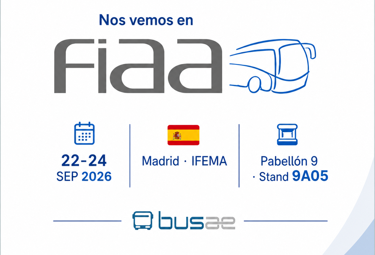 Busae en FIAA 2026, pabellón 9 stand 9A05